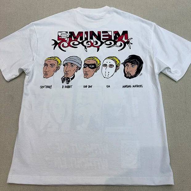 White Eminem T-Shirt