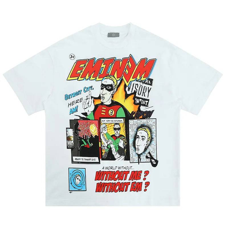 White Eminem T-Shirt