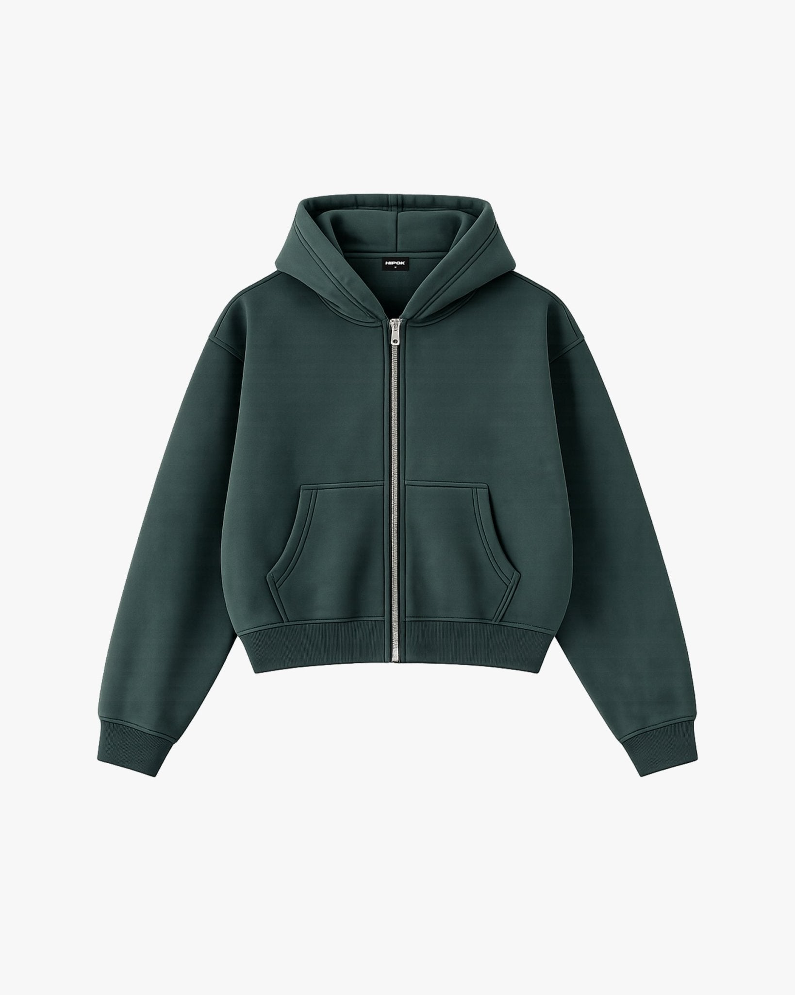 Zip Hoodie – Boxy Fit - Hipok Brand
